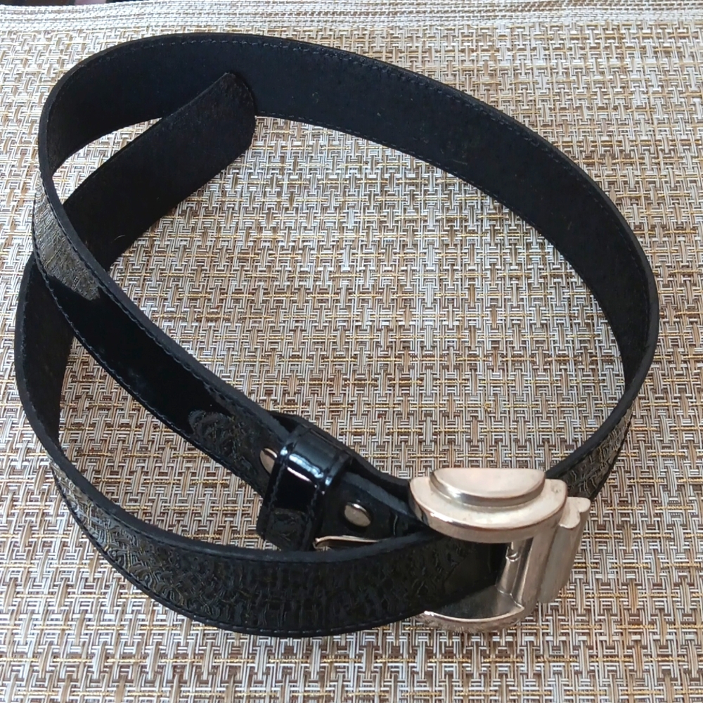EUC,Patten Leather belt